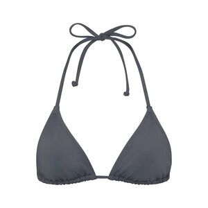 Skims Gunmetal bikini top NTW